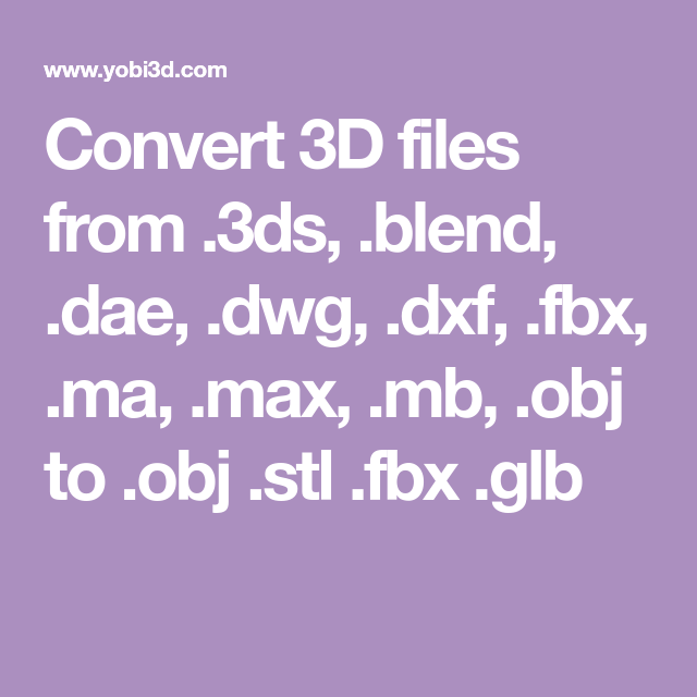 3ds max to obj converter